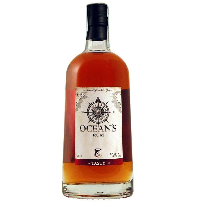 ocean's ocean's rum tasty & singular 7 anni 70 cl