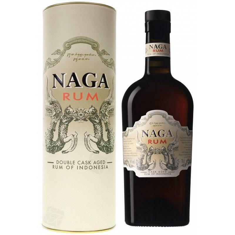 naga naga rum of indonesia double cask aged 70 cl