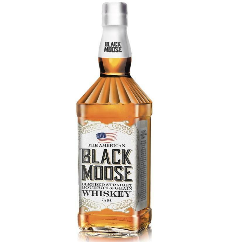 black moose black moose the american whiskey blended bourbon and grain 1 lt