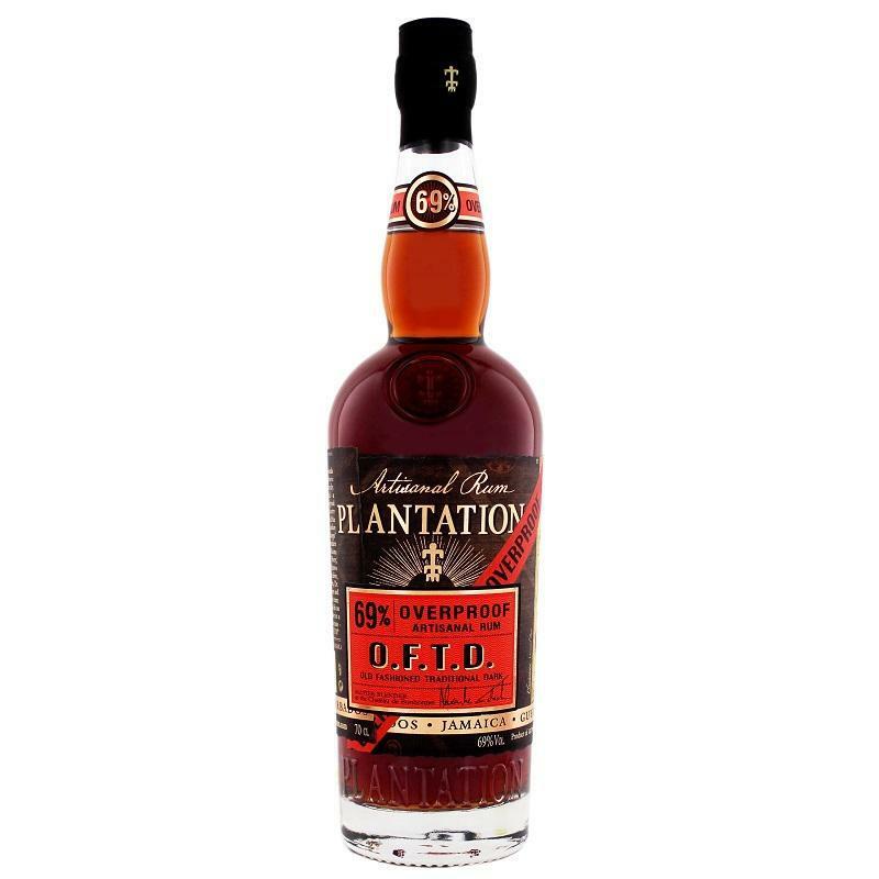 plantation plantation artisanal rum overproof 69% o.f.t.d.