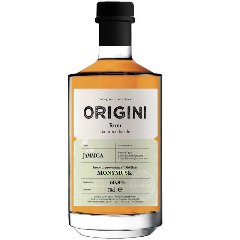 origini origini rum jamaica - monymusk 70 cl