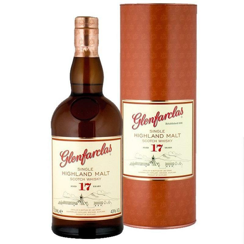 glenfarclas glenfarclas highland single malt scotch whisky aged 17 years 70 cl