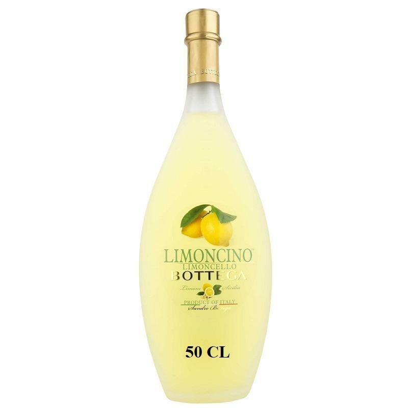 bottega bottega limoncino limoncello limoni di sicilia 50 cl