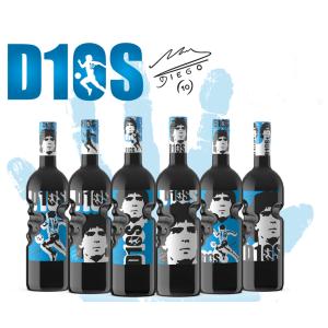 Dile bianco vino chardonnay d10s collezione dedicata a diego limited edition 6 bottiglie miste da 75 cl