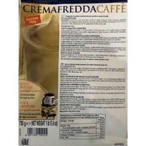 Crema fredda caffe' in polvere 750g (70 porzioni) senza glutine