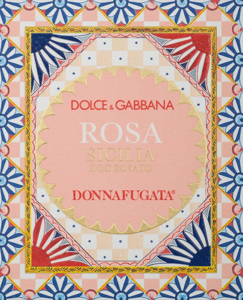 donnafugata donnafugata rosa dolce e gabbana sicilia vino rosato 2021 doc 1,5 lt magnum
