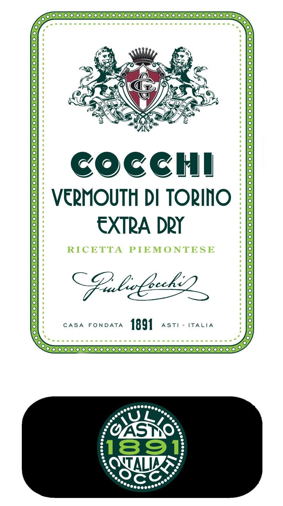 cocchi cocchi vermouth di torino extra dry ricetta piemontese 50 cl