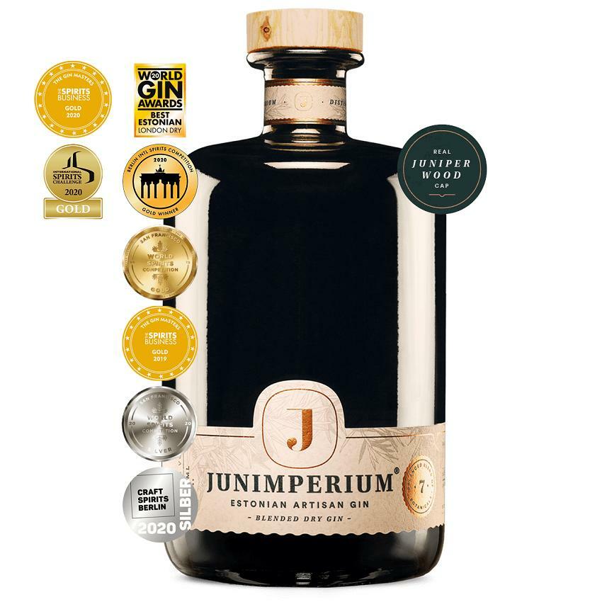 junimperium junimperium estonian artisan gin blended dry gin 70 cl