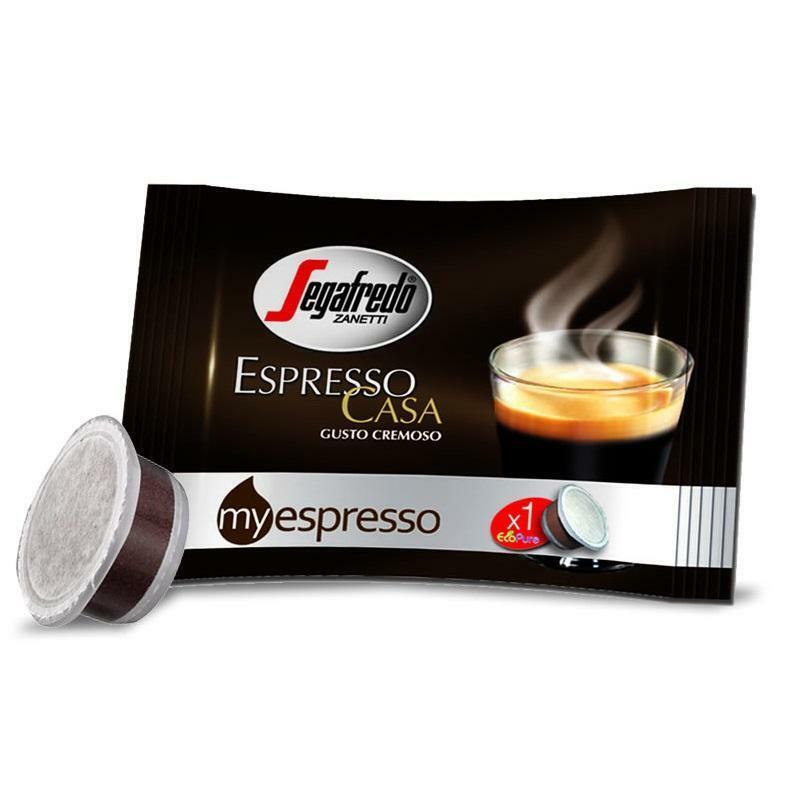 segafredo zanetti segafredo zanetti 60 capsule my espresso casa gusto cremoso