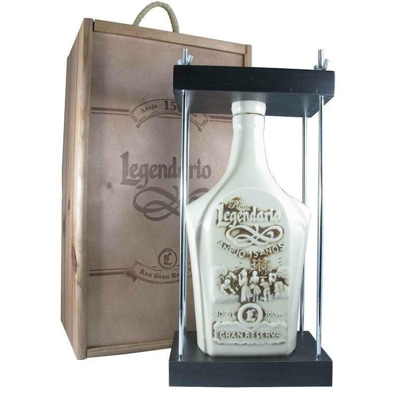 legendario rum legendario anejo gran riserva 15 anni edition limitata 70cl in astuccio di legno