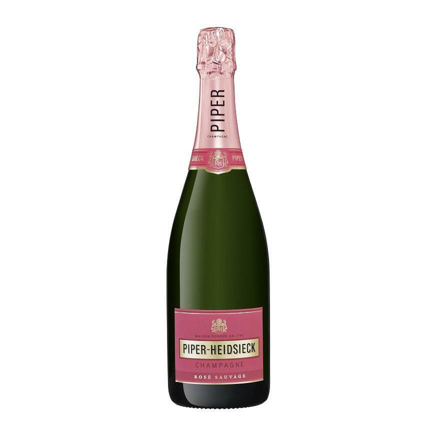 piper-heidsieck piper-heidsieck champagne rose' sauvage 75 cl set barbecue