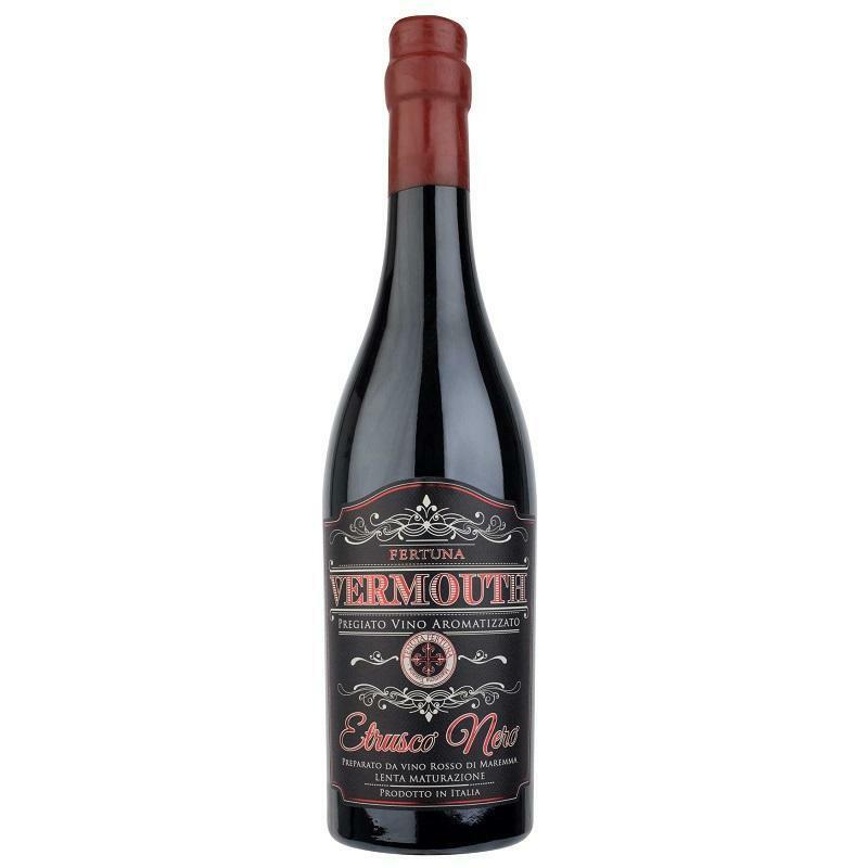 tenuta fertuna tenuta fertuna vermouth etrusco nero pregiato vino aromatizzato 75 cl