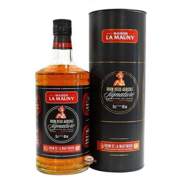 RHUM V.O VIEUX AGRICOLE SIGNATURE LA MAUNY  70 CL