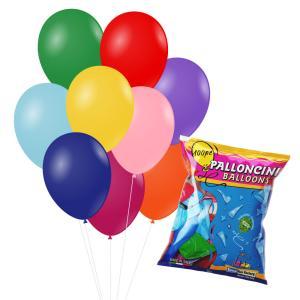 Palloncini colori assortiti pastello g90 10"-26cm. 100pz