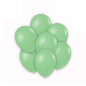 Palloncini verde menta pastello g110 12"-30cm. 100pz