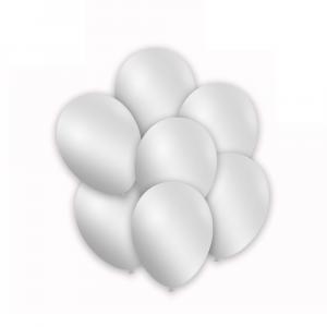 Palloncini bianco metallizzato g110 12"-30cm. 100pz