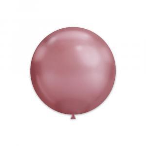 Palloncini rosa chrome da 38cm. 25pz