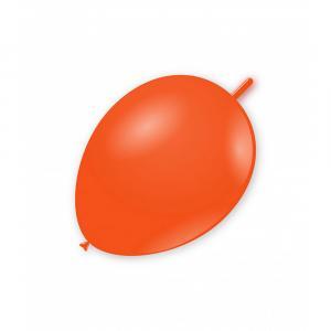 Palloncini link arancione pastello da 33cm. 100pz