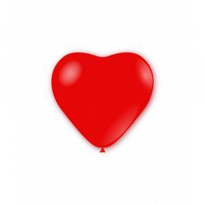 Palloncini cuore rosso scuro pastello da 25cm. 100pz