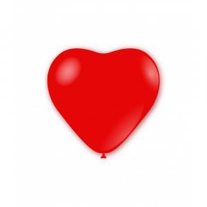 Palloncini cuore rosso scuro pastello da 43cm. 50pz