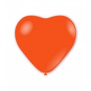 Palloncino cuore arancione pastello da 54cm. 1pz