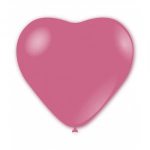 Palloncino cuore rosa pastello da 100cm. 1pz