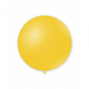 Palloncino colore giallo pastello da 55cm. 1pz