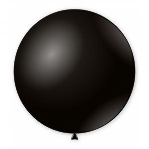 Palloncino colore nero pastello da 159cm. 1pz