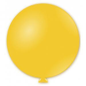Palloncino collo largo per prestigiatori giallo limone pastello da 180cm. 1pz