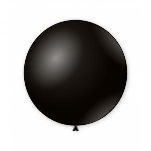 Palloncino colore nero pastello da 83cm. 1pz