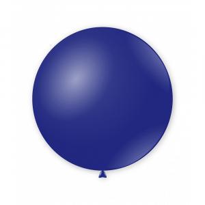 Palloncino colore blu navy pastello da 83cm. 1pz