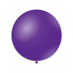 Palloncino colore viola pastello da 83cm. 1pz
