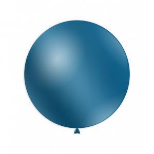 Palloncino colore blu royal metallizzato da 83cm. 1pz
