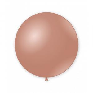 Palloncino colore rosa gold metallizzato da 83cm. 1pz