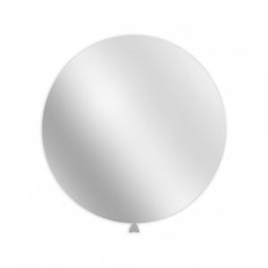 Palloncino colore bianco metallizzato da 83cm. 1pz