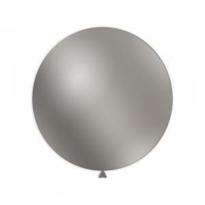 Palloncino colore argento metallizzato da 83cm. 1pz