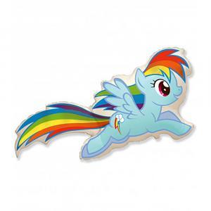 Palloncino  my little pony rainbow dash 40"-101cm. 1pz