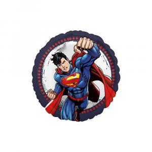Palloncino  superman tondo standardshape 18"-46cm. 1pz