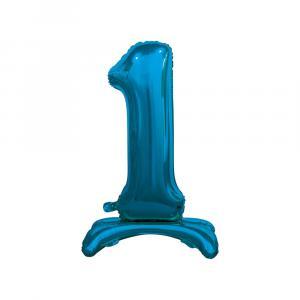 Palloncino  standing 1 blu supershape 30" - 76cm. 1pz