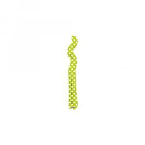 Palloncini  kurly zig zag verde lime pois minishape 14"-35cm. 5pz