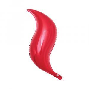 Palloncino  curva rosso supershape 36" - 91cm. 1pz
