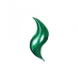 Palloncino  curva verde 18" - 45cm. 1pz