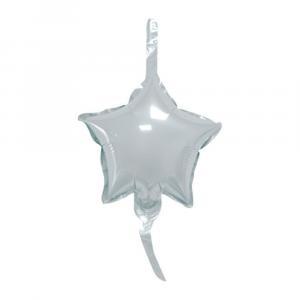 Palloncino  decolink argento minishape 9" - 23cm. 10pz
