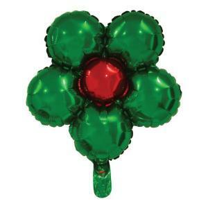 Palloncino  easy flower verde 18" - 45cm. 5pz