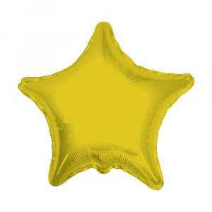 Palloncino  stella oro supershape 36" - 91cm. 1pz