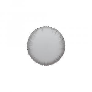 Palloncino  tondo argento minishape 9" - 23cm. 5pz