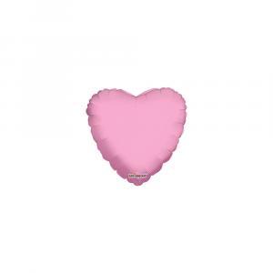 Palloncino  cuore rosa baby microshape 4" - 10cm. 5pz