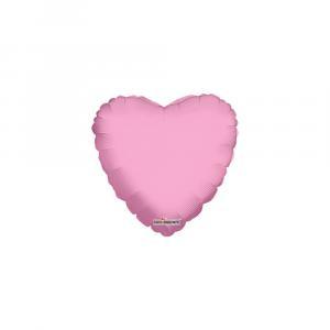 Palloncino  cuore rosa baby minishape 9" - 23cm. 5pz