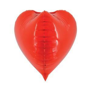 Palloncino  cuore rosso supershape 26" - 66cm. 1pz