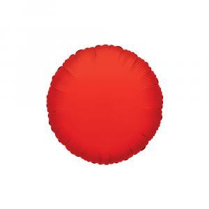 Palloncino  tondo rosso 18" - 45cm. 1pz